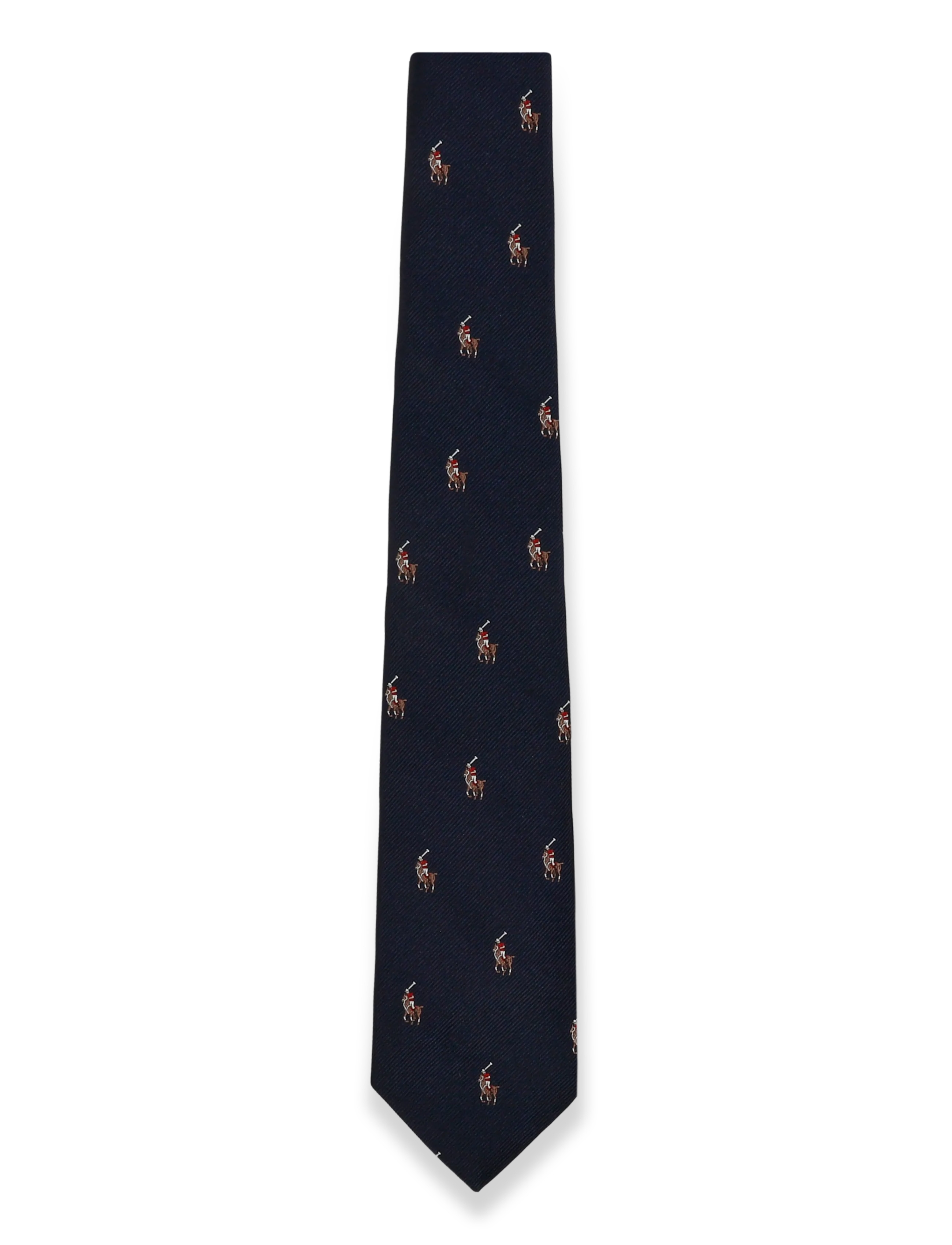 Ralph Lauren Kids Polo Pony vävd sidenslips - Festkläder - NAVY 1 / navy