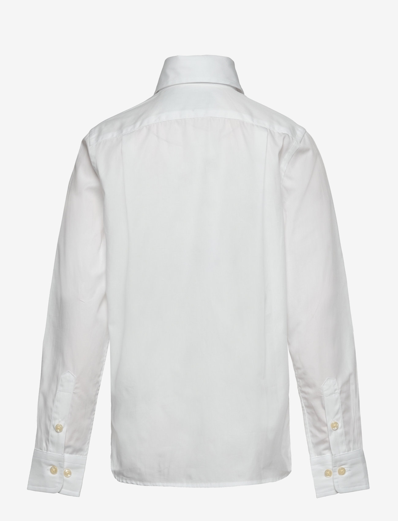 Ralph Lauren Kids - YD COTTON-REGENT-TP-DSS - langärmlige hemden - white - 1