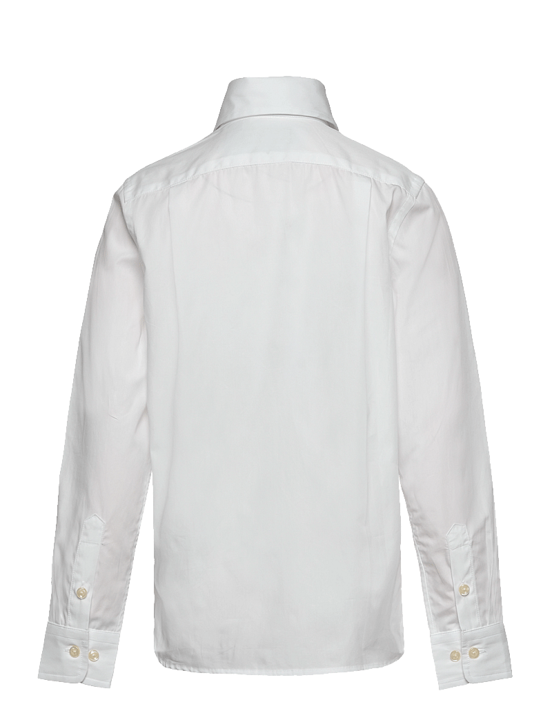 Ralph Lauren Kids - YD COTTON-REGENT-TP-DSS - langärmlige hemden - white - 1