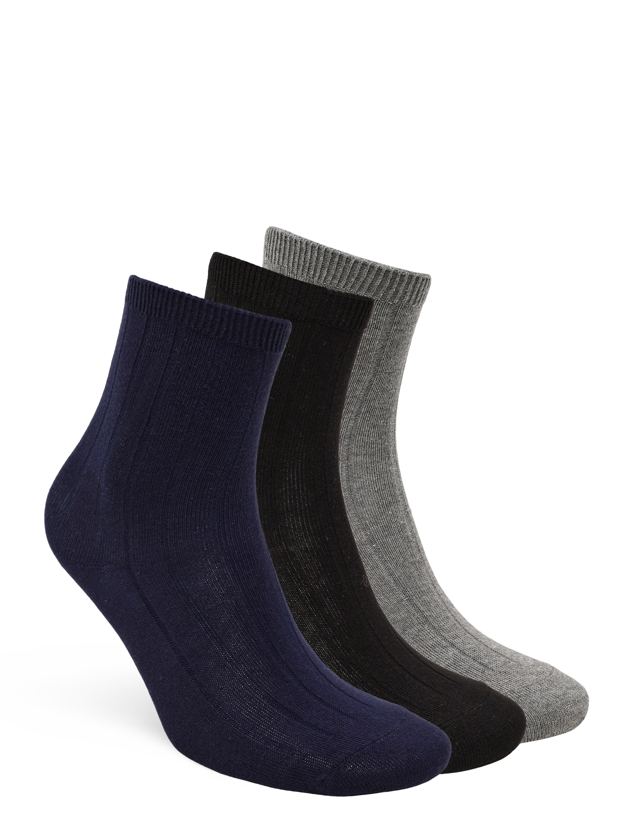 Ralph Lauren Kids BCI COTTON-CLS SLD R 3P-CRW-3PK - Socken & Strumpfhosen - NAVY ASSORTED / navy