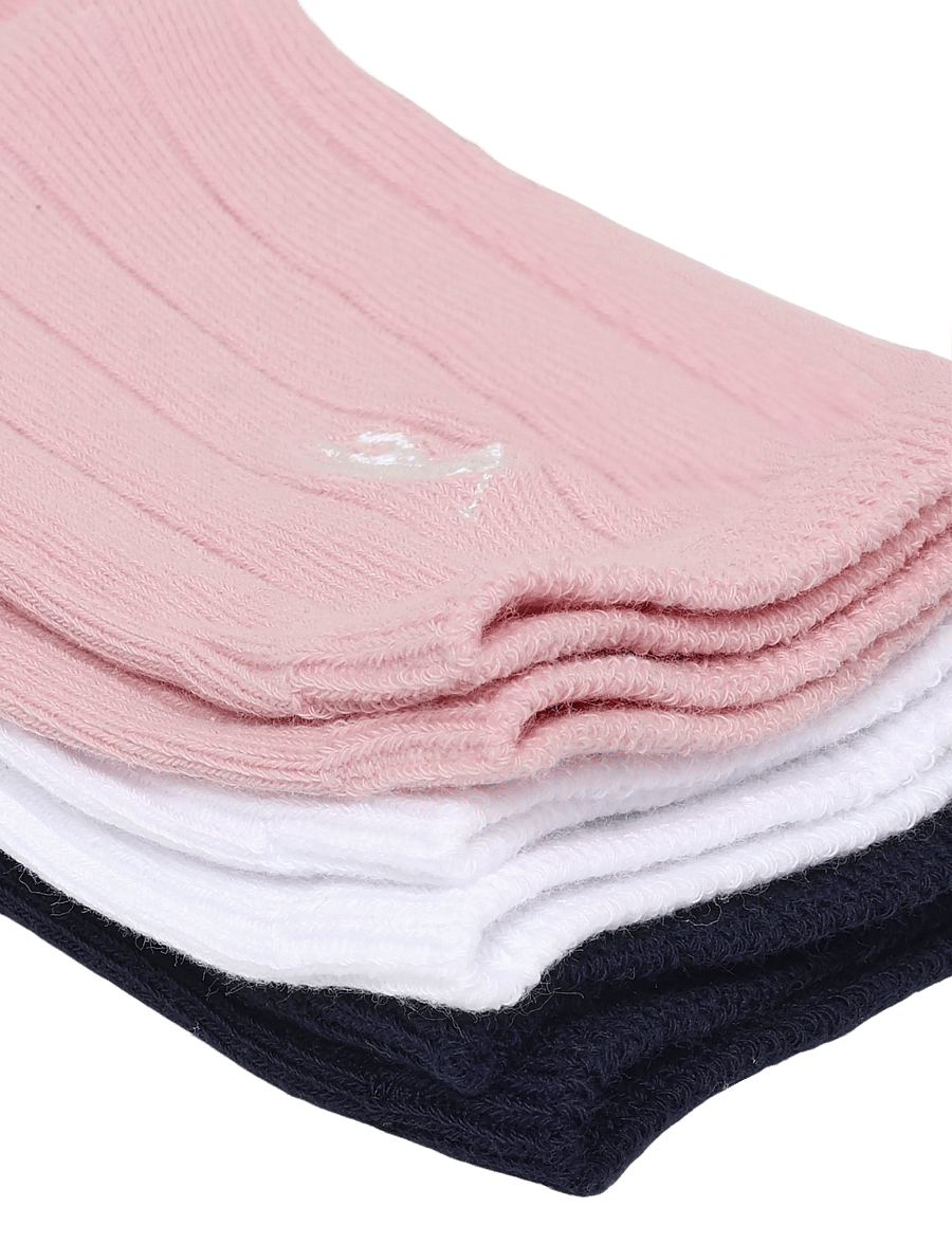 Ralph Lauren Kids - BCI COTTON-CLSSC RB SLD-CRW-3PK - sokid - multi - 2