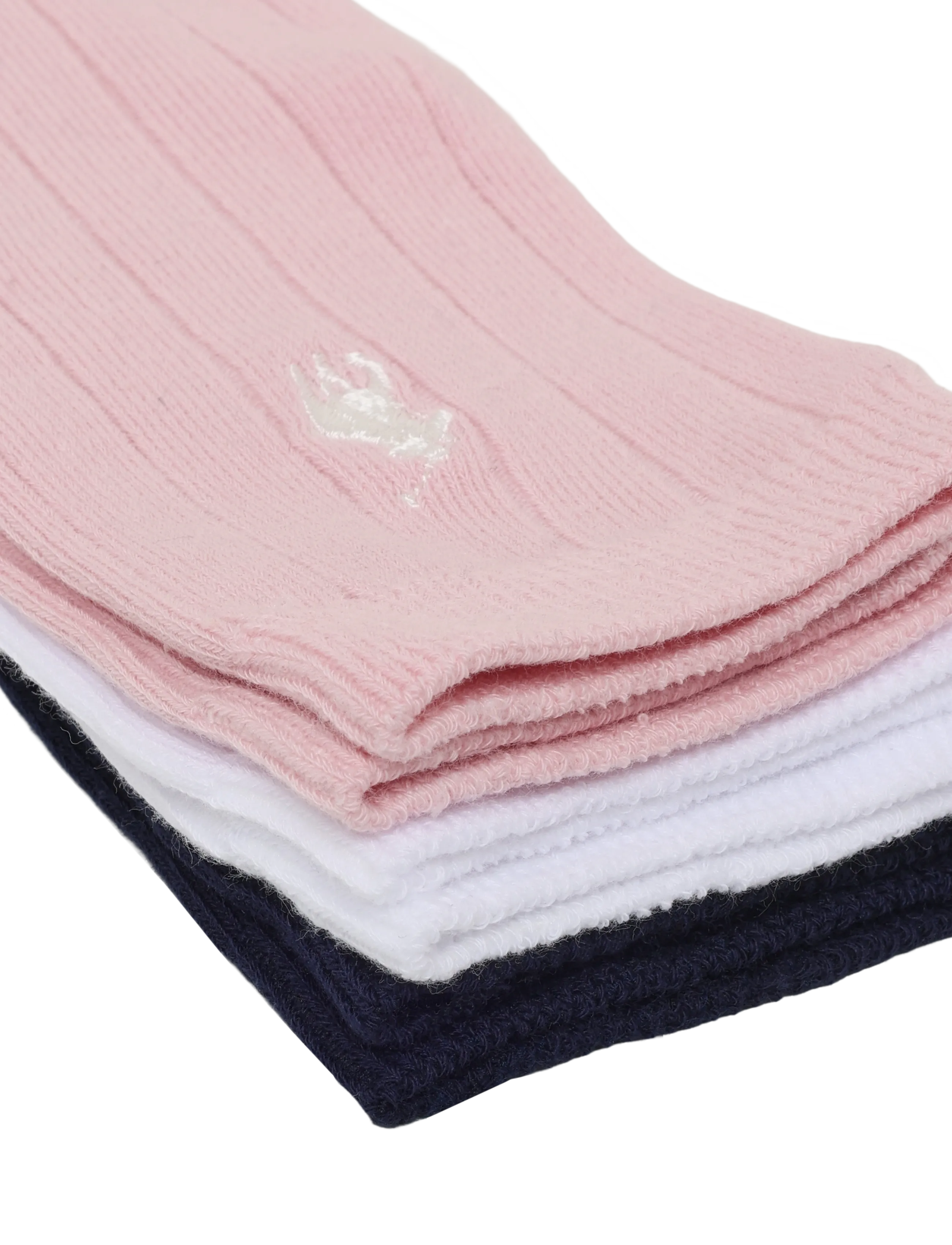 Ralph Lauren Kids - BCI COTTON-CLSSC RB SLD-CRW-3PK - socks - multi - 2