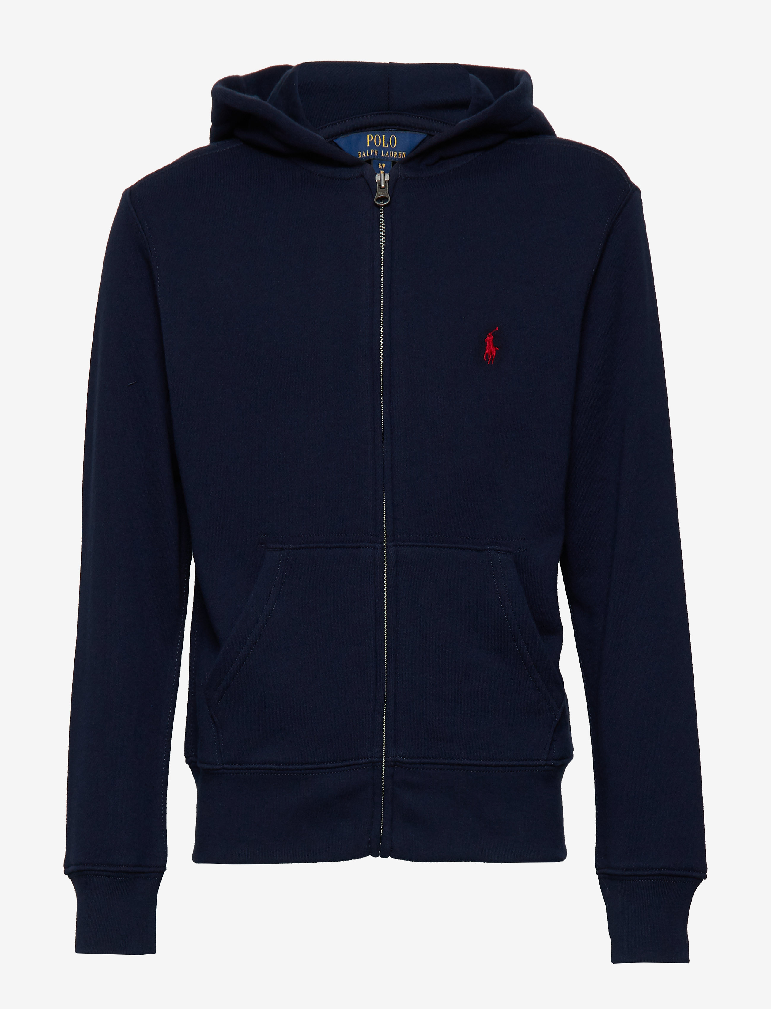 Ralph Lauren Kids Fleece Full-Zip Hoodie, 163-174, Blue, Sweatshirts & Hættetrøjer > Hættetrøjer, Børn