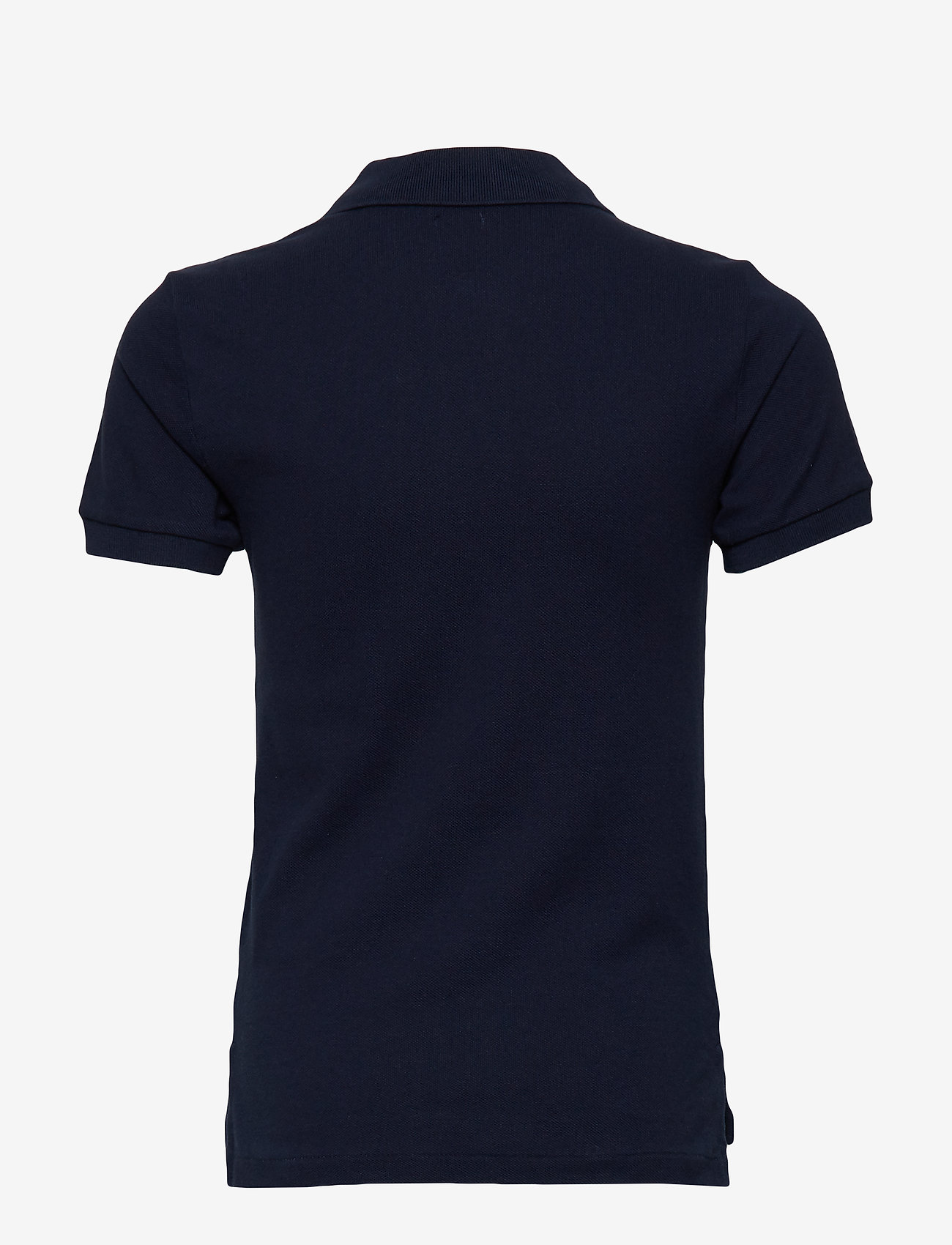Ralph Lauren Kids - Slim Fit Cotton Mesh Polo Shirt - kortärmade pikéer - rfnd navy - 1