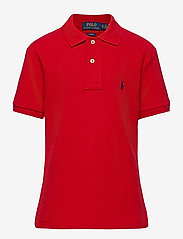 Slim Fit Cotton Mesh Polo Shirt - RL 2000 RED