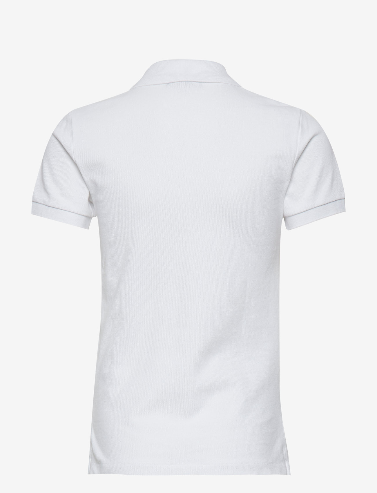 Ralph Lauren Kids - Slim Fit Cotton Mesh Polo Shirt - krótki rękaw - white - 1