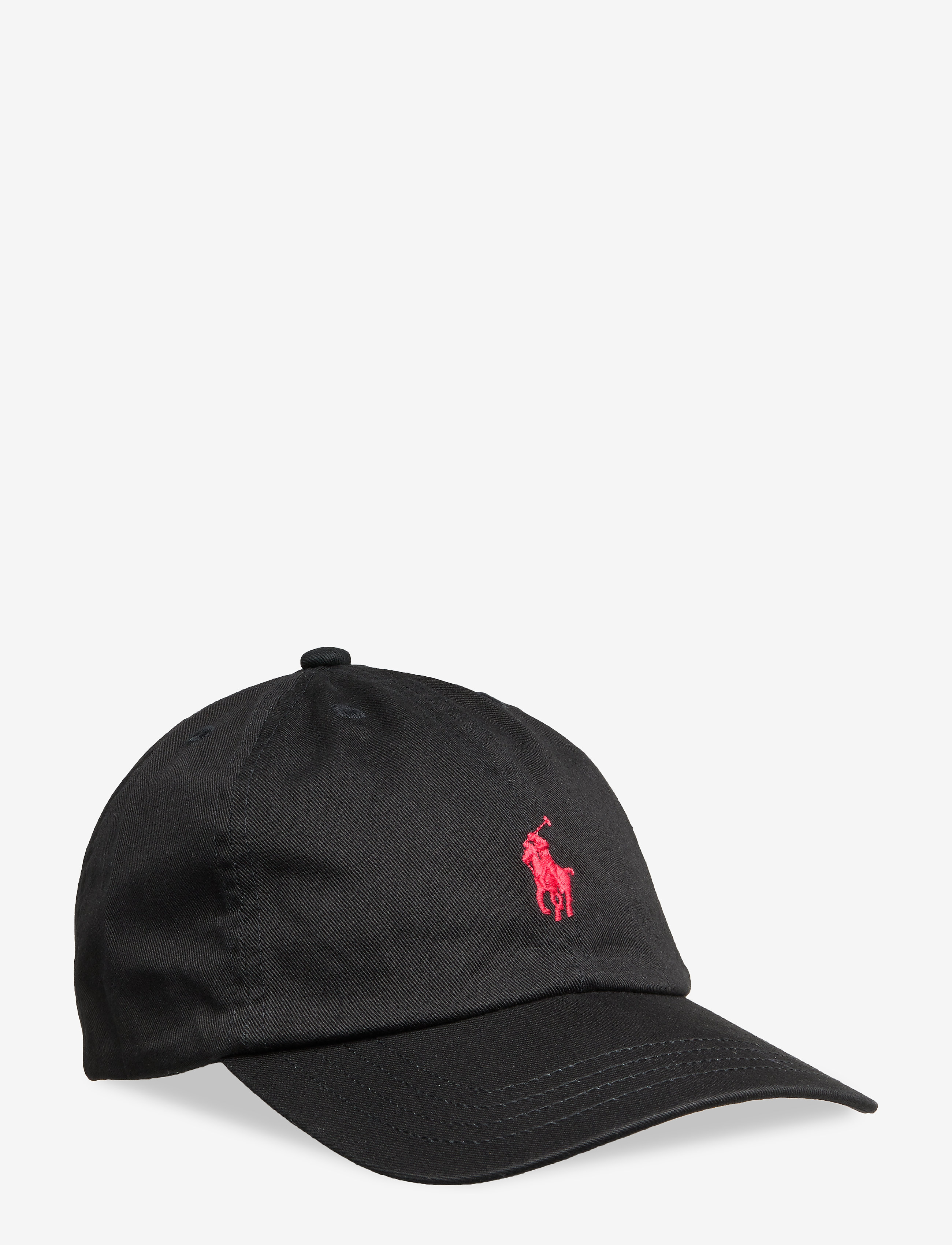 Ralph Lauren Kids The Iconic Cotton Chino Ball Cap, Børn, Baseball Cap, Sort, Str: ONE SIZE