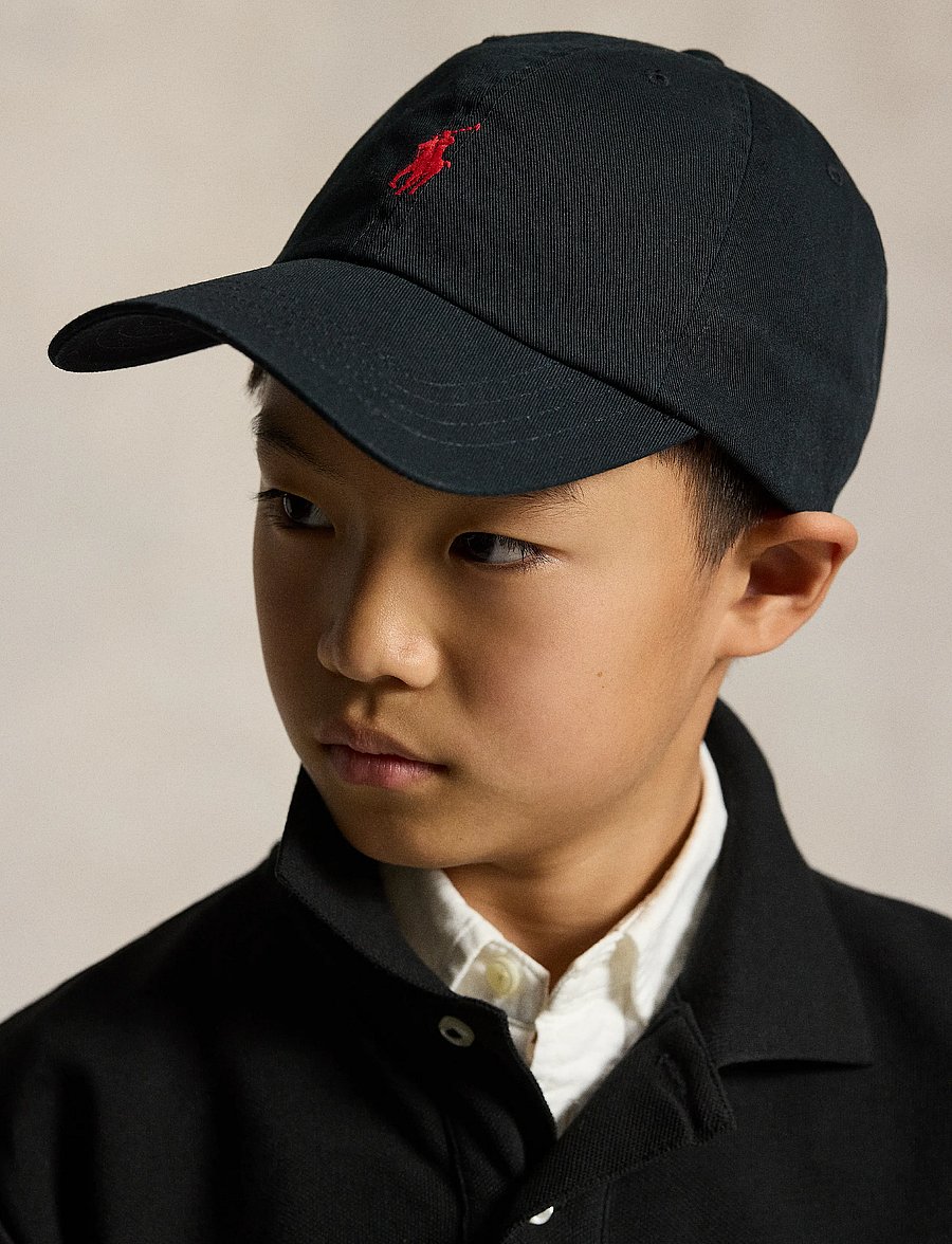Ralph Lauren Kids - The Iconic Cotton Chino Ball Cap - geschenkideen - black - 2