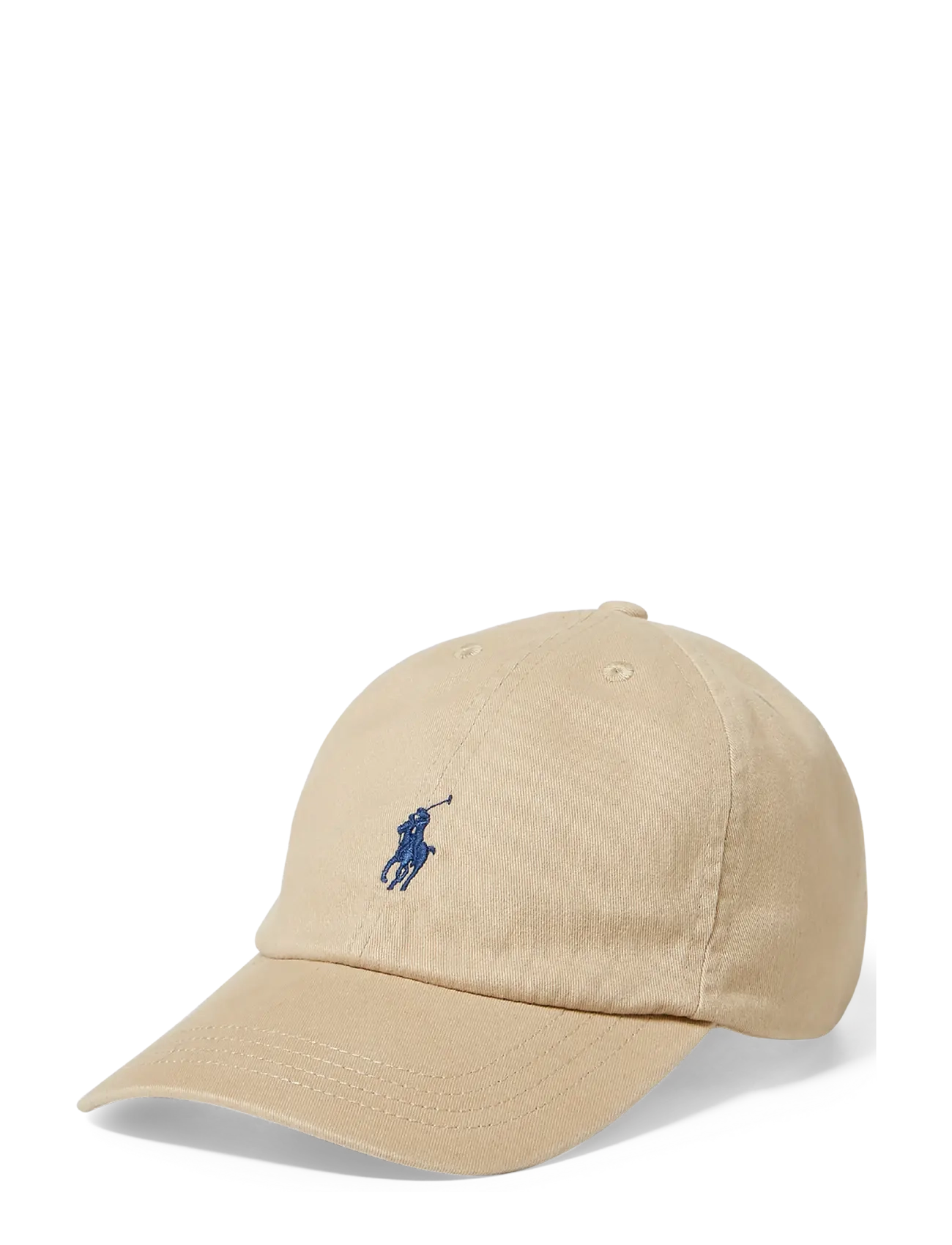 Ralph Lauren Kids The Iconic Cotton Chino Ball Cap, One Size, Headwear, Beige - Caps, Kinder