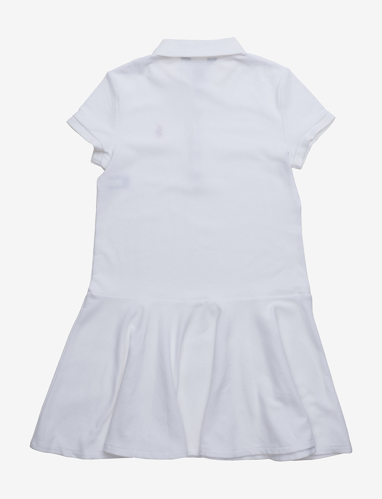 Ralph Lauren Kids - Stretch Mesh Polo Dress - kjoler - white - 2