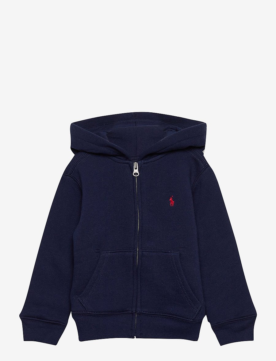 Ralph Lauren Kids - Cotton-Blend-Fleece Hoodie - pulls à capuche - cruise navy - 0
