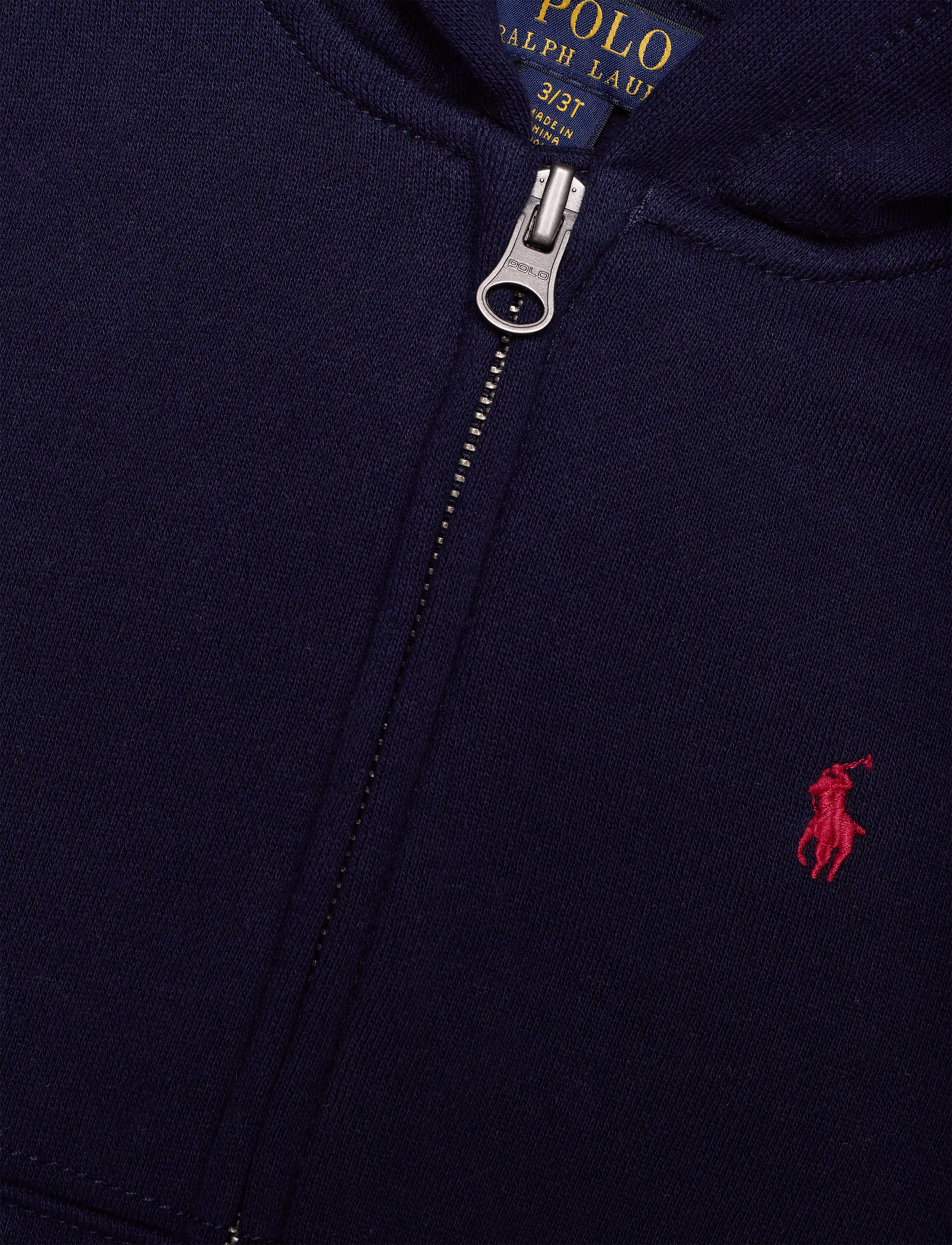 Ralph Lauren Kids - Cotton-Blend-Fleece Hoodie - džemperiai su gobtuvu - cruise navy - 4