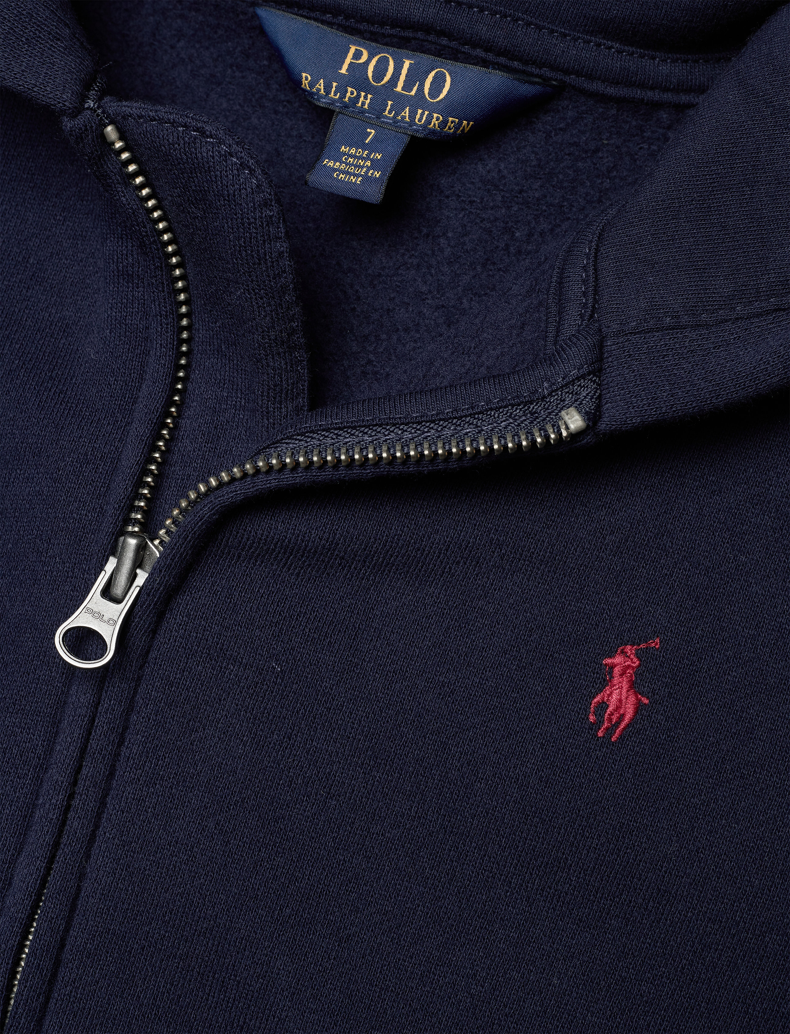 Ralph Lauren Kids - Cotton-Blend-Fleece Hoodie - pulls à capuche - cruise navy - 2