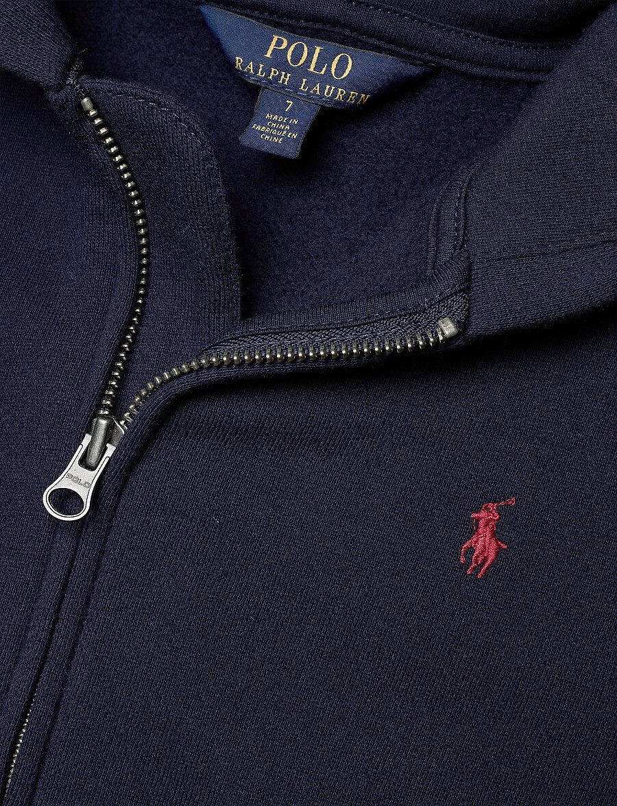 Ralph Lauren Kids - Cotton-Blend-Fleece Hoodie - pulls à capuche - cruise navy - 2