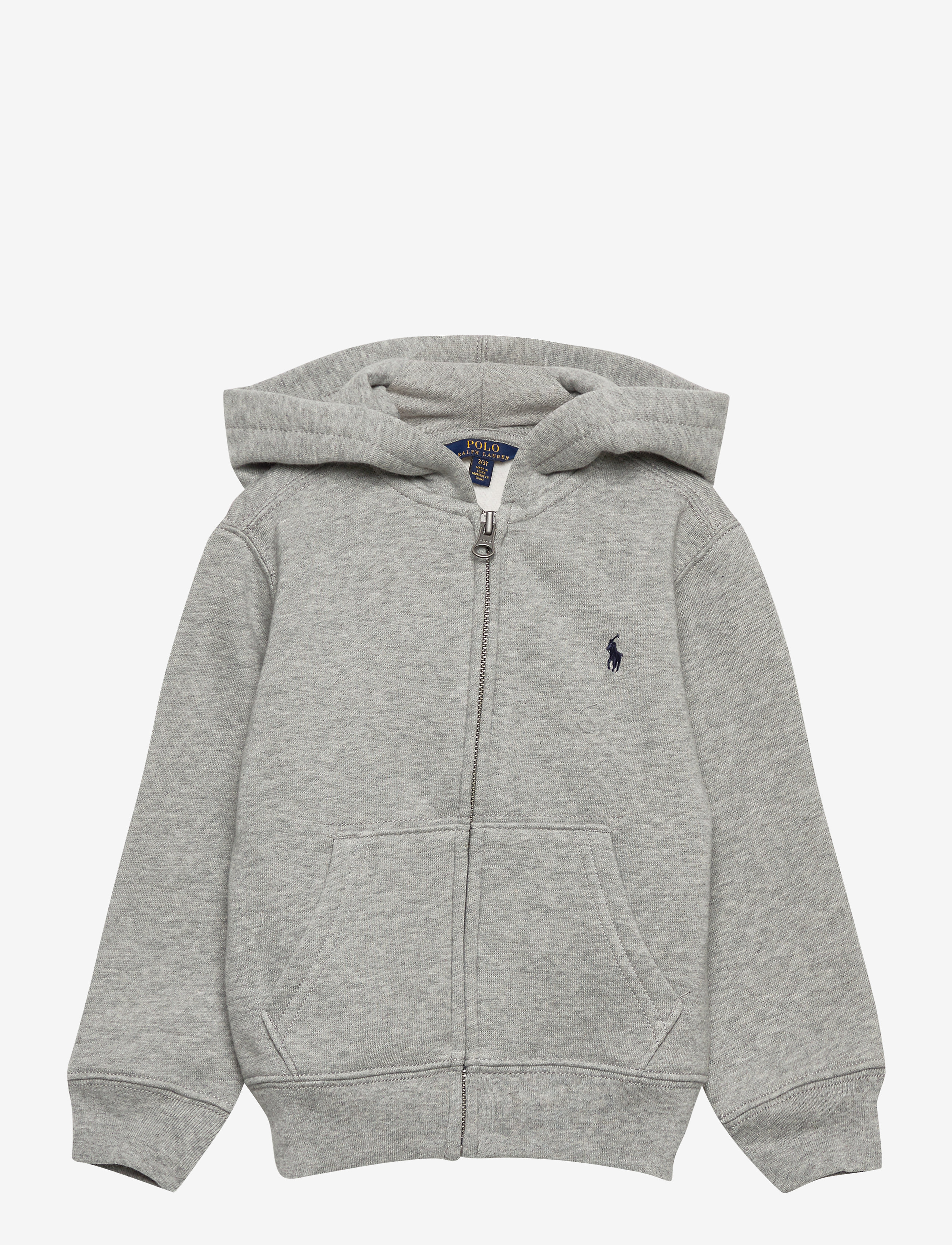 Ralph Lauren Kids Cotton-Blend-Fleece Hoodie - Hoodies - DARK SPORT HEAT / grey