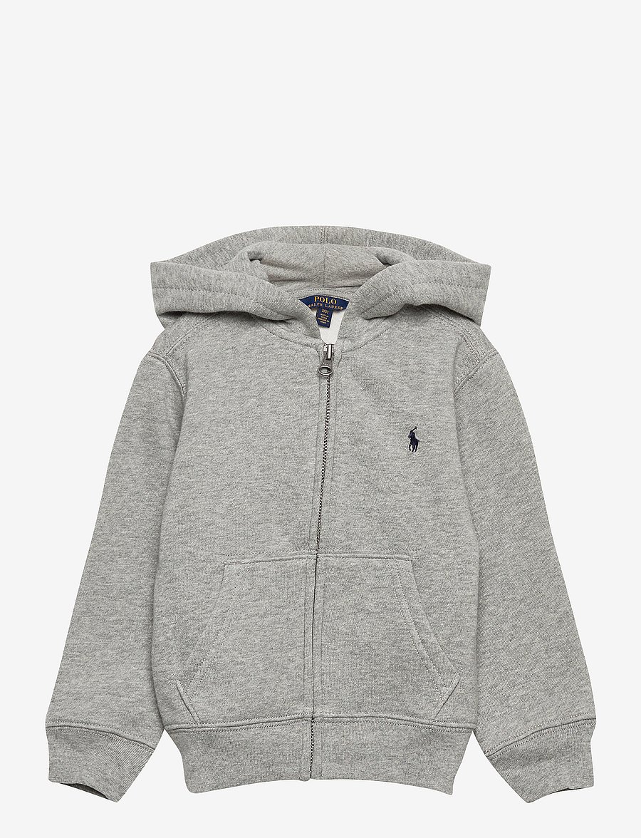 Ralph Lauren Kids - Cotton-Blend-Fleece Hoodie - pulls à capuche - dark sport heat - 0