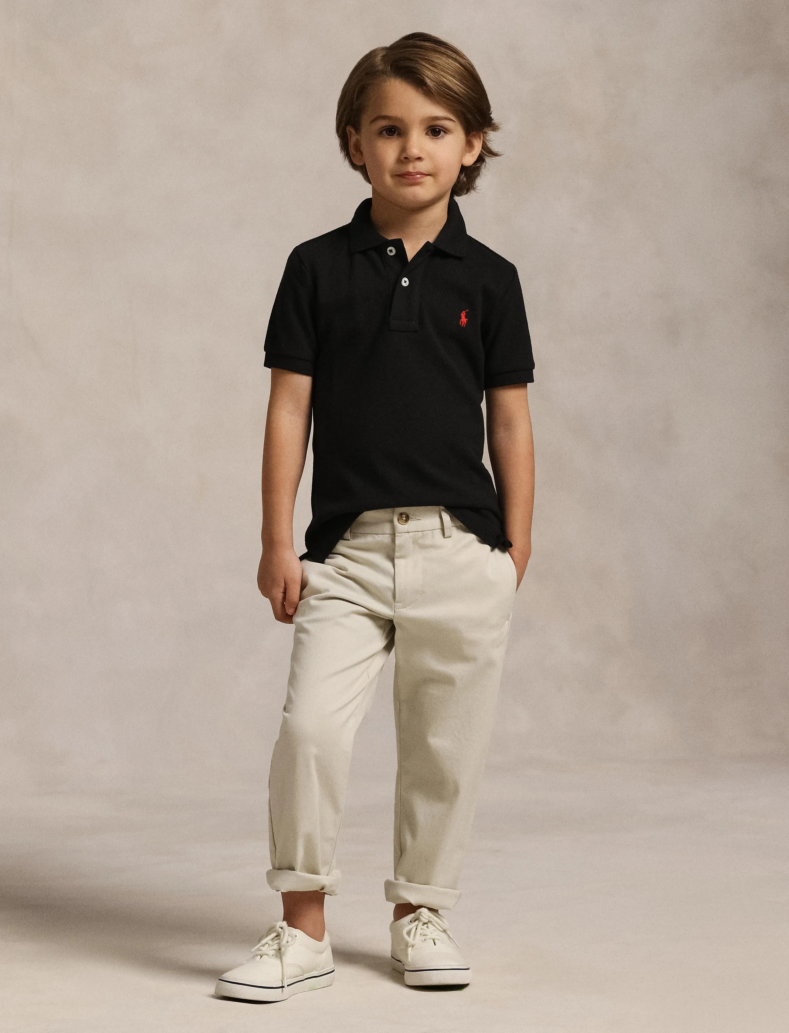Ralph Lauren Kids - The Iconic Mesh Polo Shirt - kurzärmelig - polo black - 4