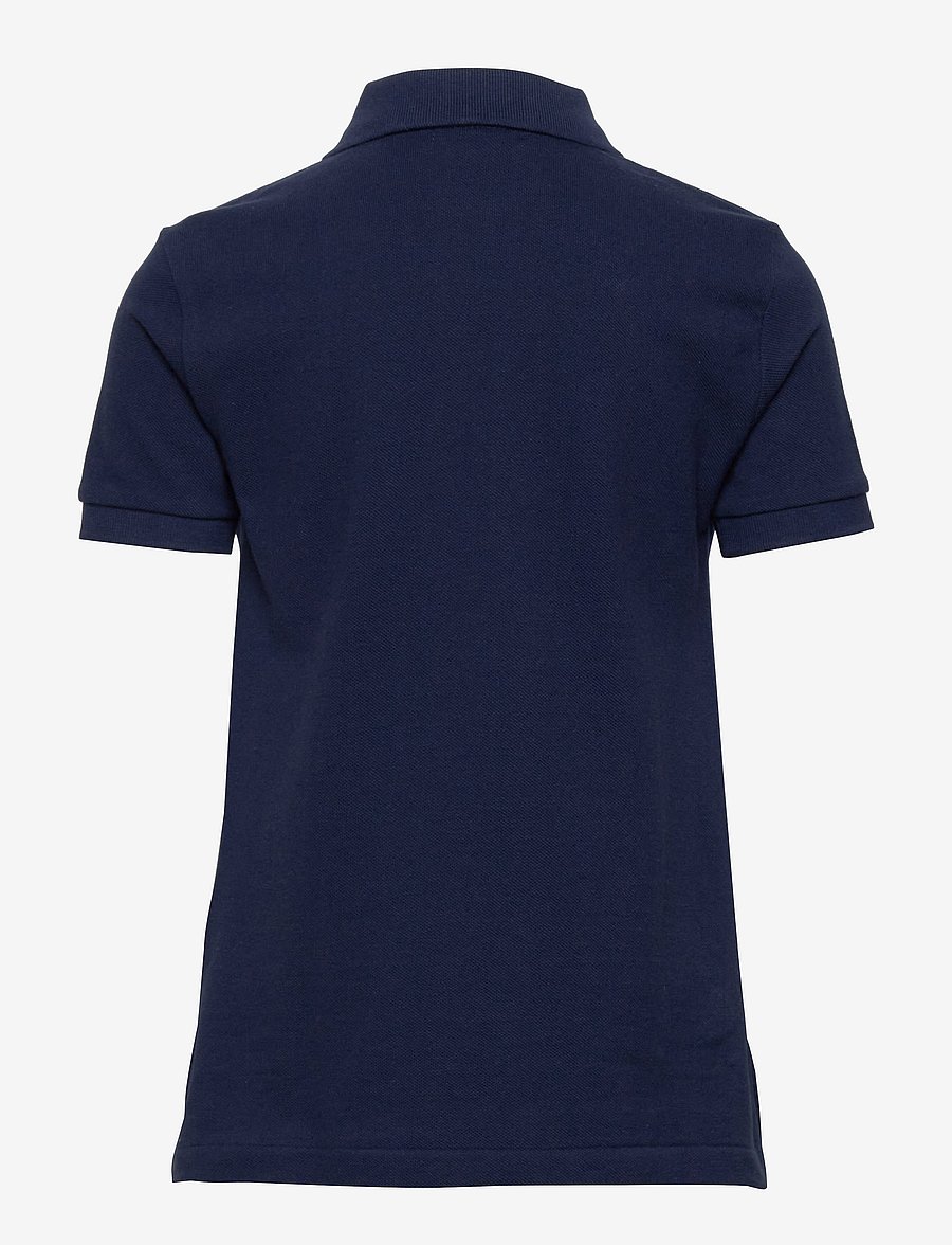 Ralph Lauren Kids - Den ikoniska pikétröjan i mesh - kortärmade pikéer - rfnd navy - 2