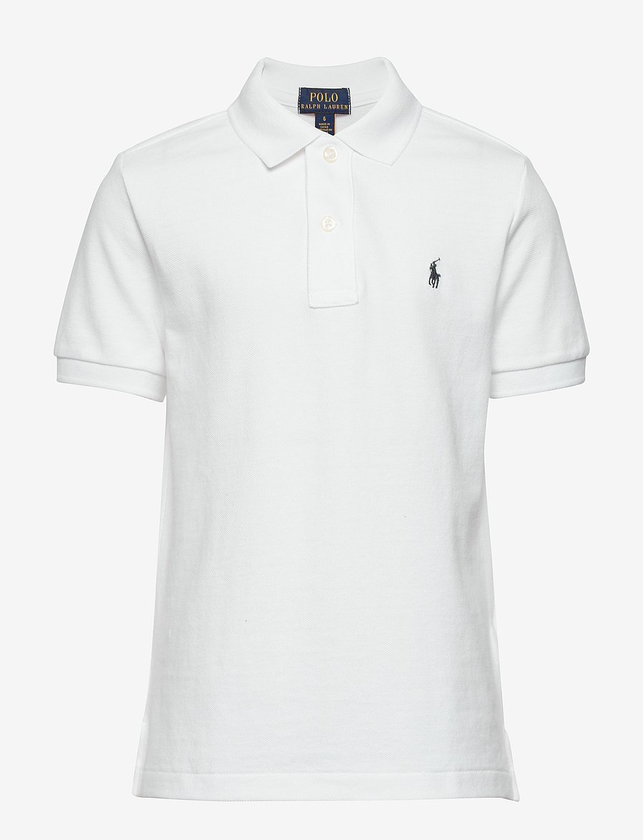 Ralph Lauren Kids - The Iconic Mesh Polo Shirt - kurzärmelig - white - 1