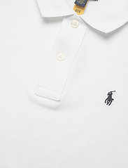 Ralph Lauren Kids - The Iconic Mesh Polo Shirt - kortärmade pikéer - white - 2
