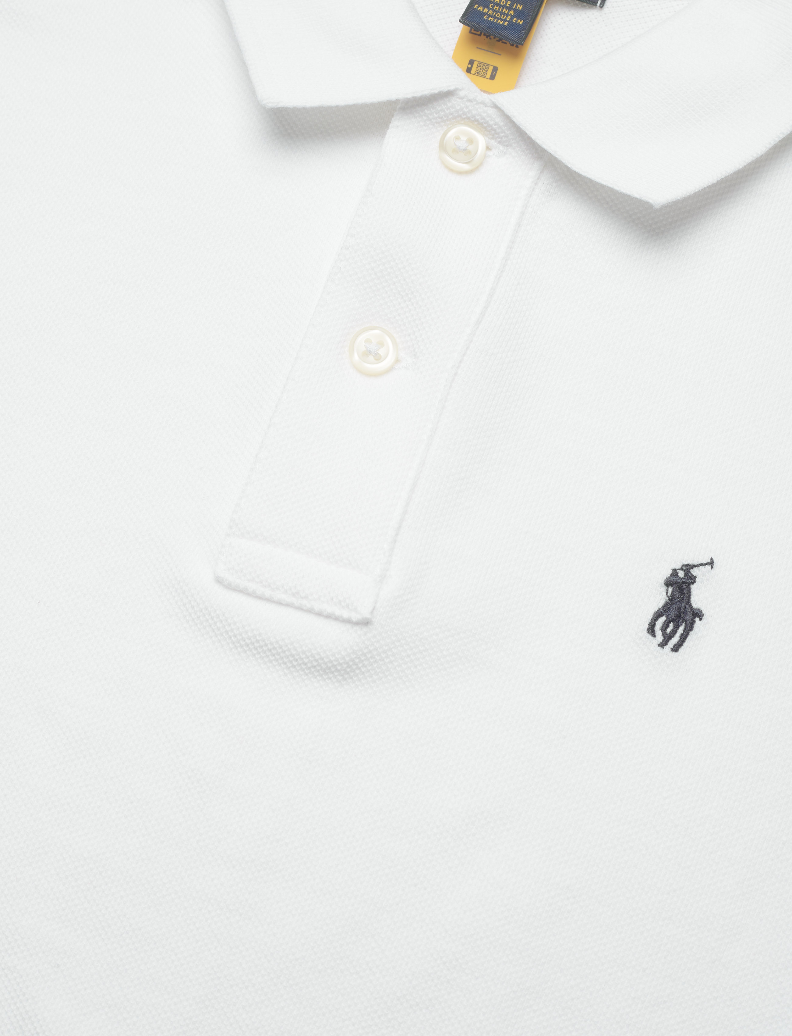 Ralph Lauren Kids - The Iconic Mesh Polo Shirt - korte mouwen - white - 4