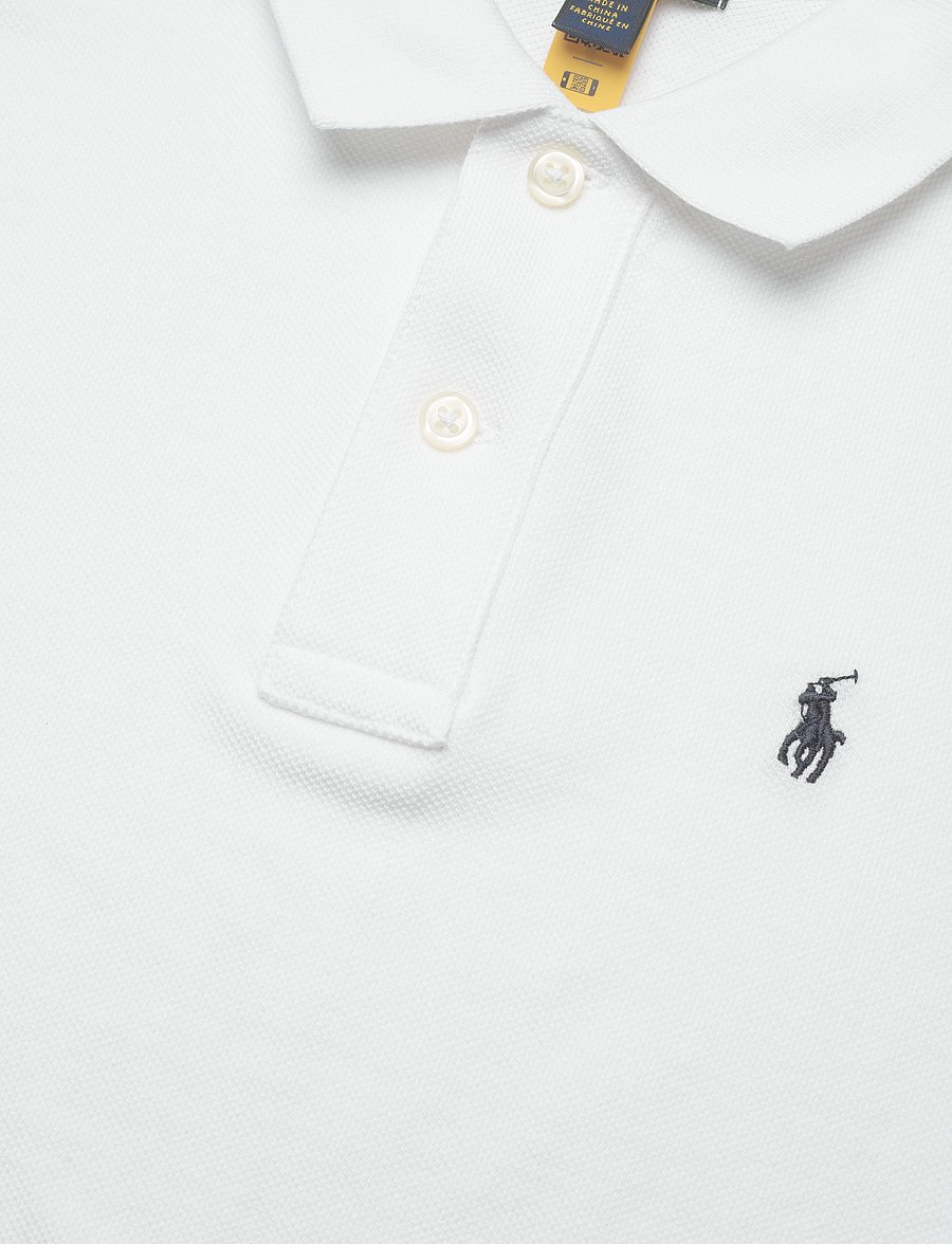 Ralph Lauren Kids - The Iconic Mesh Polo Shirt - kurzärmelig - white - 4