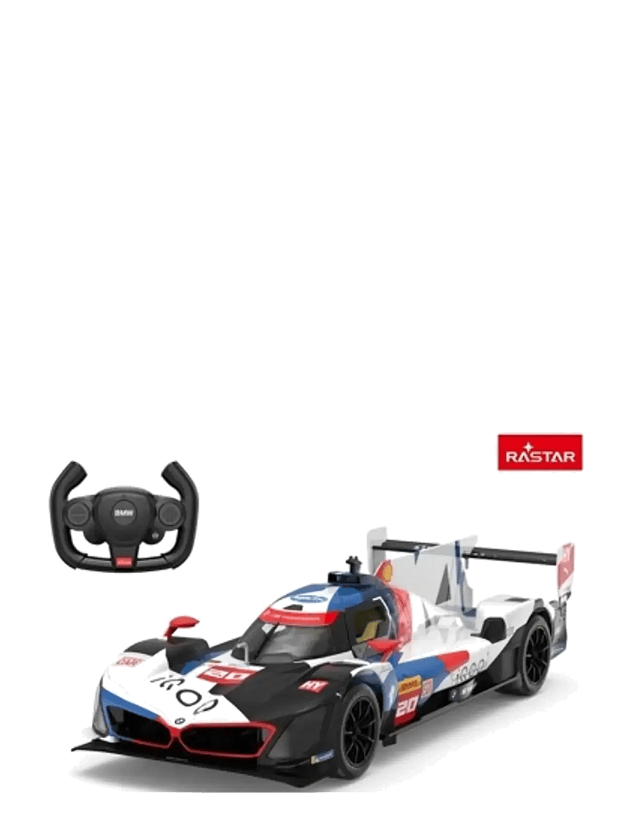 Rastar - RASTAR R/C 1:14 BMW V8 LMDH White - fjarstýrð leikföng - multicolor - 0
