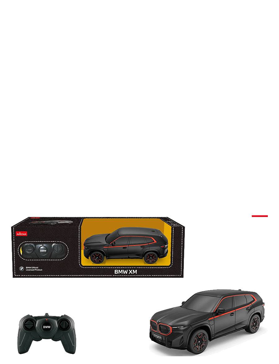 Rastar - RASTAR R/C 1:24 BMW XM Black - multicolor - 4