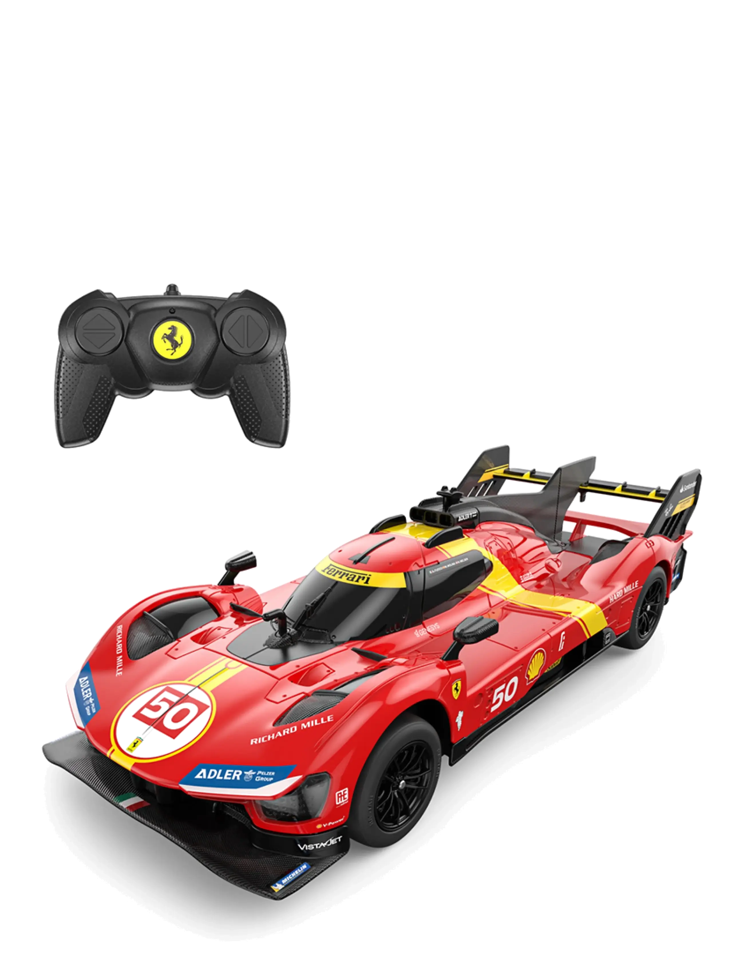 Rastar - RASTAR R/C 1:24 Ferrari 499P Red - fjernstyret legetøj - multicolor - 1