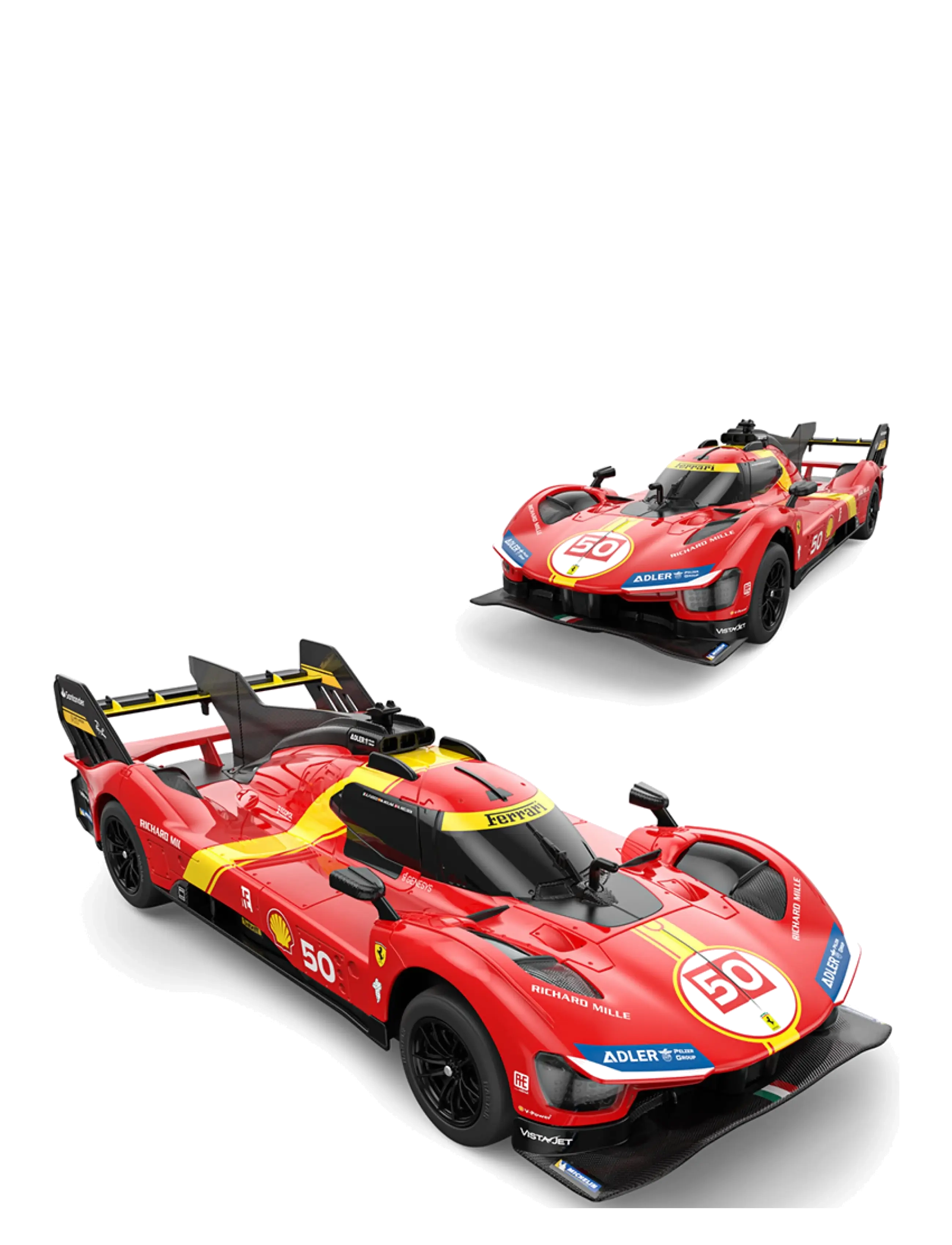 Rastar - RASTAR R/C 1:24 Ferrari 499P Red - fjernstyret legetøj - multicolor - 5