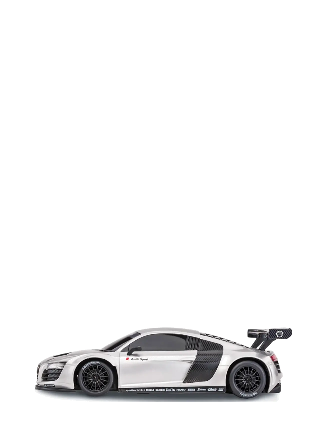 Rastar - RASTAR R/C 1:24 AUDI R8 Silver - fjernstyret legetøj - multicolor - 1
