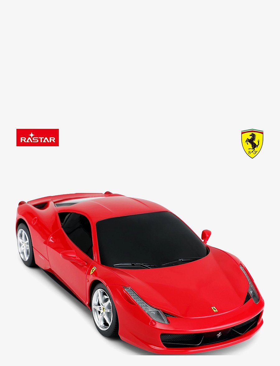 Rastar - RASTAR R/C 1:18 Ferrari 458 Italia - fjernstyret legetøj - multi coloured - 1