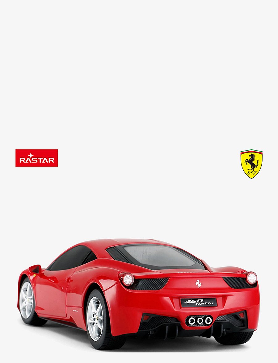 Rastar - RASTAR R/C 1:18 Ferrari 458 Italia - fjernstyret legetøj - multi coloured - 2