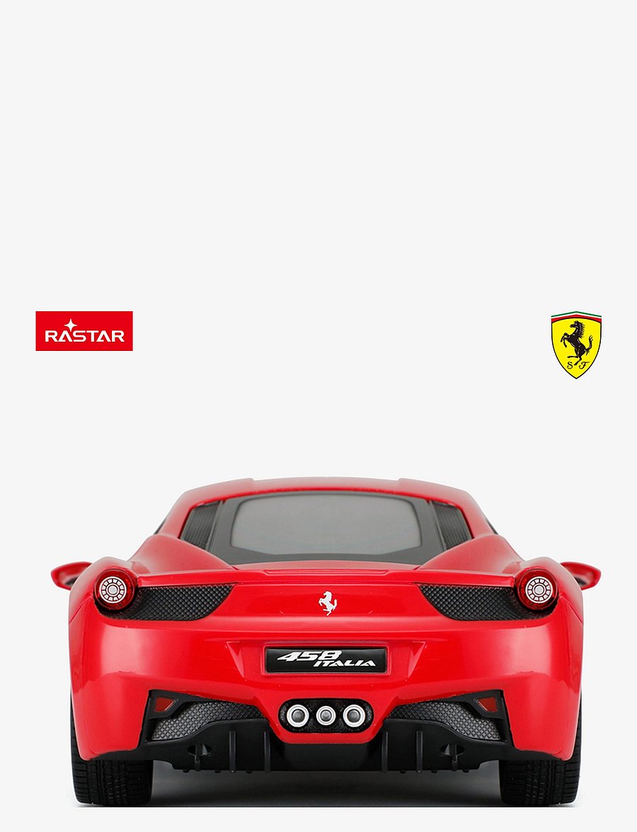 Rastar - RASTAR R/C 1:18 Ferrari 458 Italia - fjernstyret legetøj - multi coloured - 5