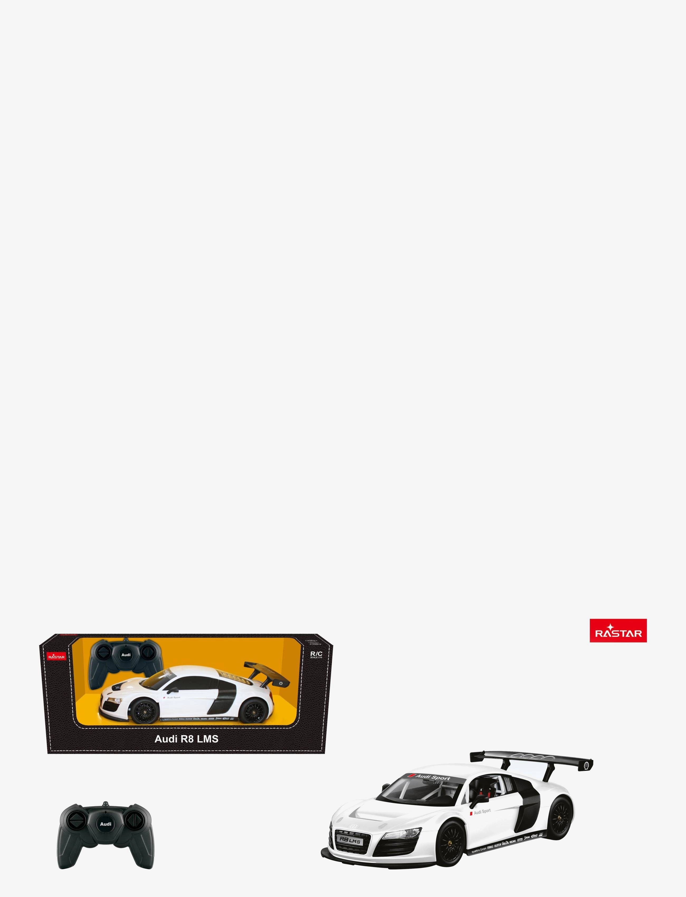 Rastar - RASTAR R/C 1:18 Audi R8 - multi coloured - 1