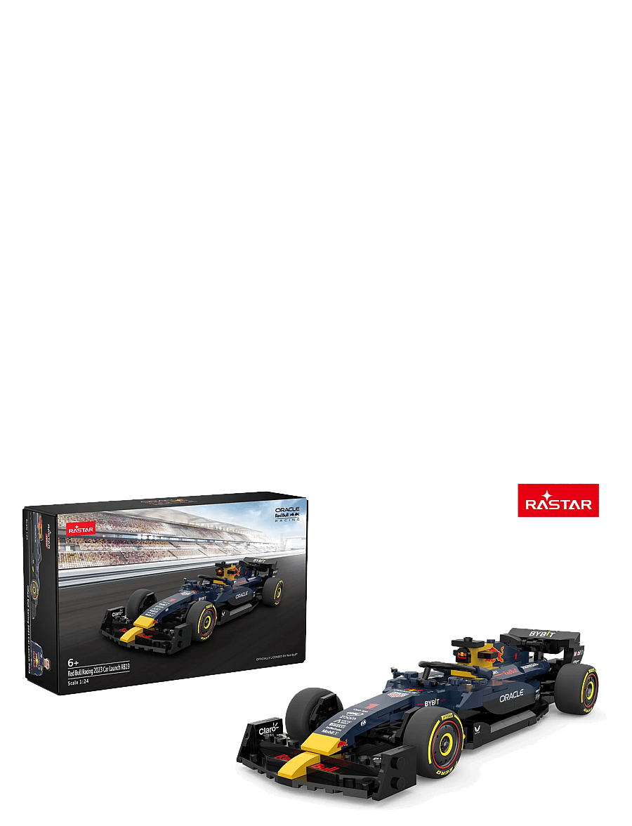 Rastar - RASTAR 1: 24 Red Bull F1 RB19 Bricks Dark Blue - legetøjsbiler - multicolor - 0