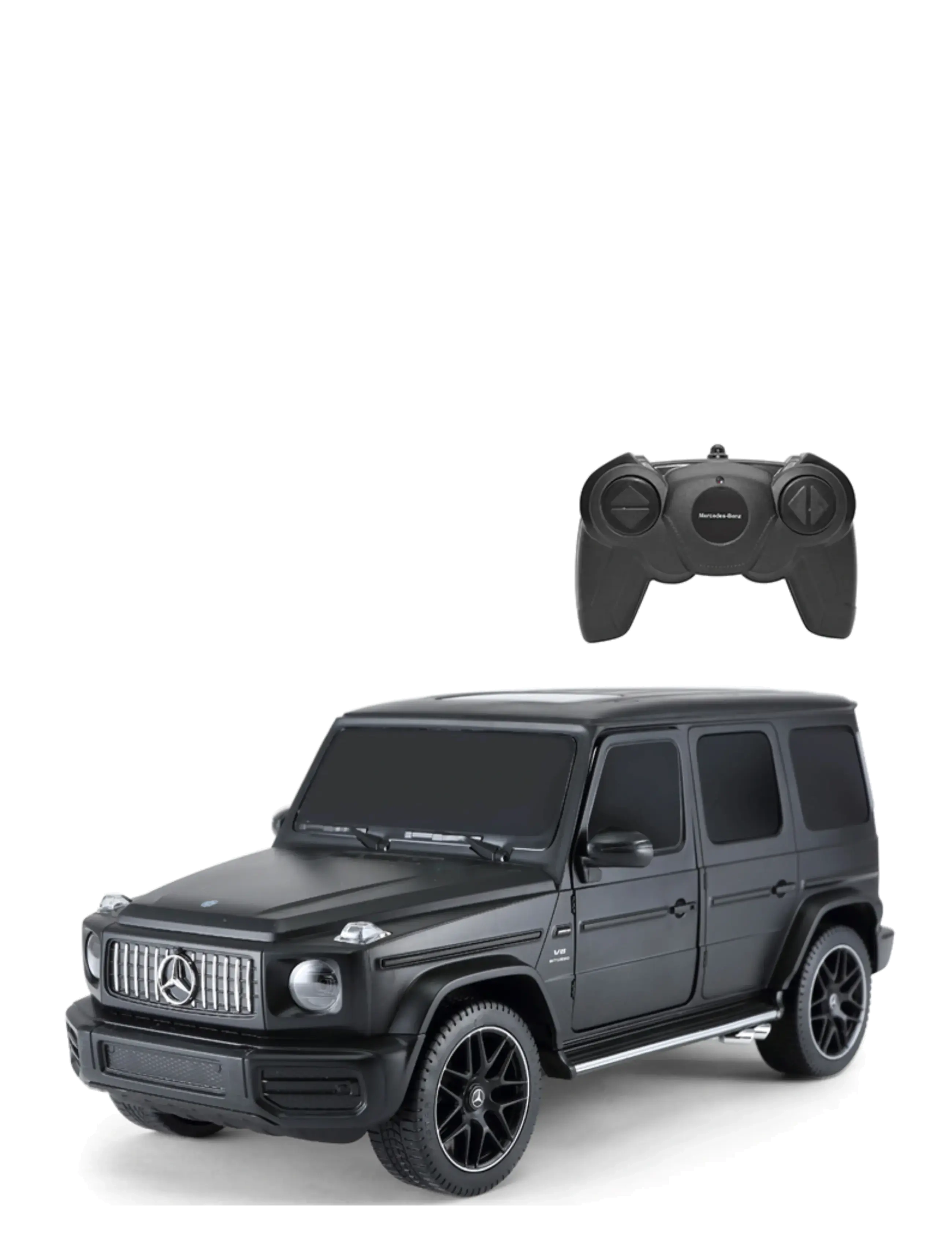 Rastar R/C 1:24 Mercedes-Benz G63 Matt Black, Børn, Remote Controlled Legetøj, Sort, Str: ONE SIZE