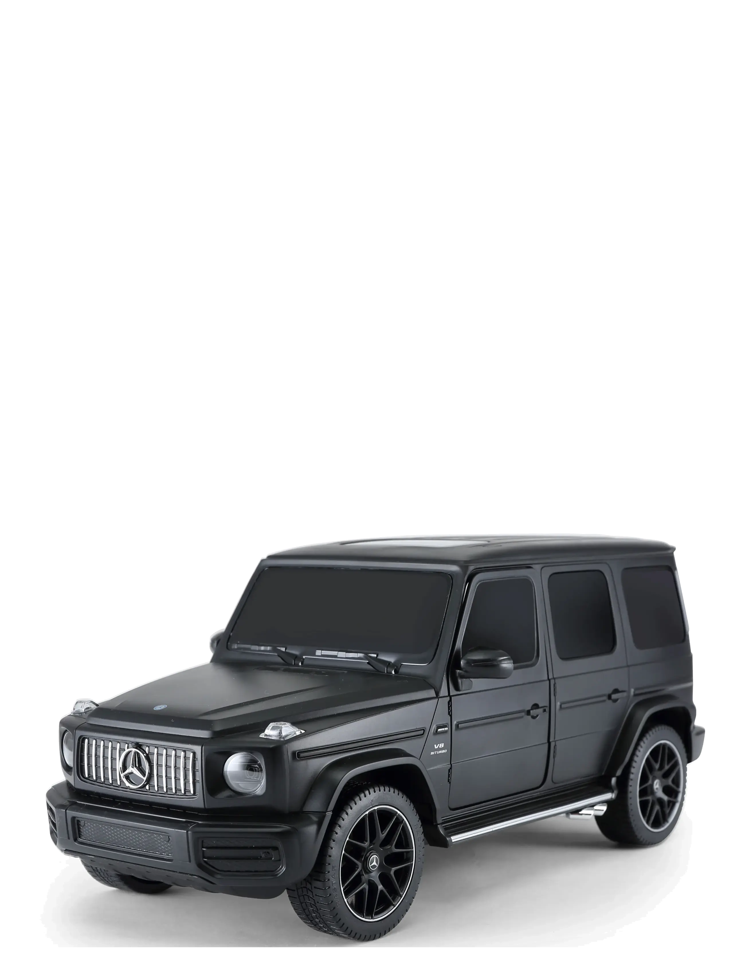 Rastar - RASTAR R/C 1:24 Mercedes-Benz G63 Matt Black - fjernstyret legetøj - multicolor - 1