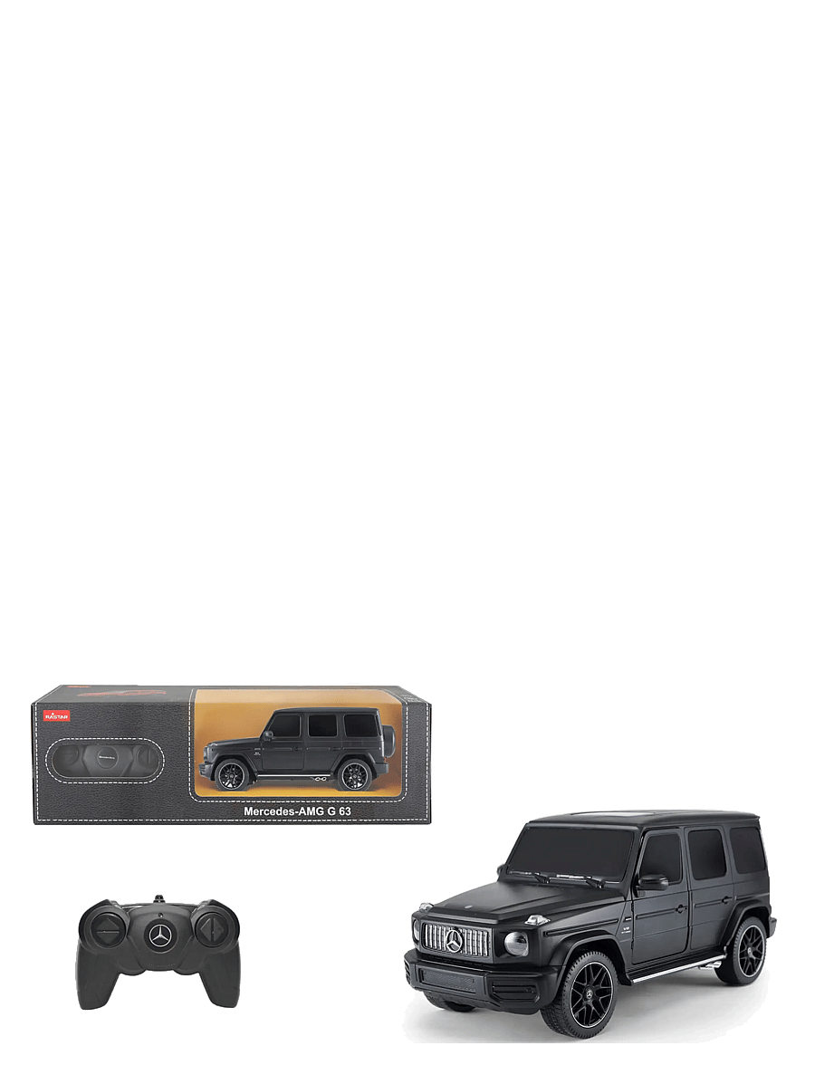 Rastar - RASTAR R/C 1:24 Mercedes-Benz G63 Matt Black - fjarstýrð leikföng - multicolor - 3
