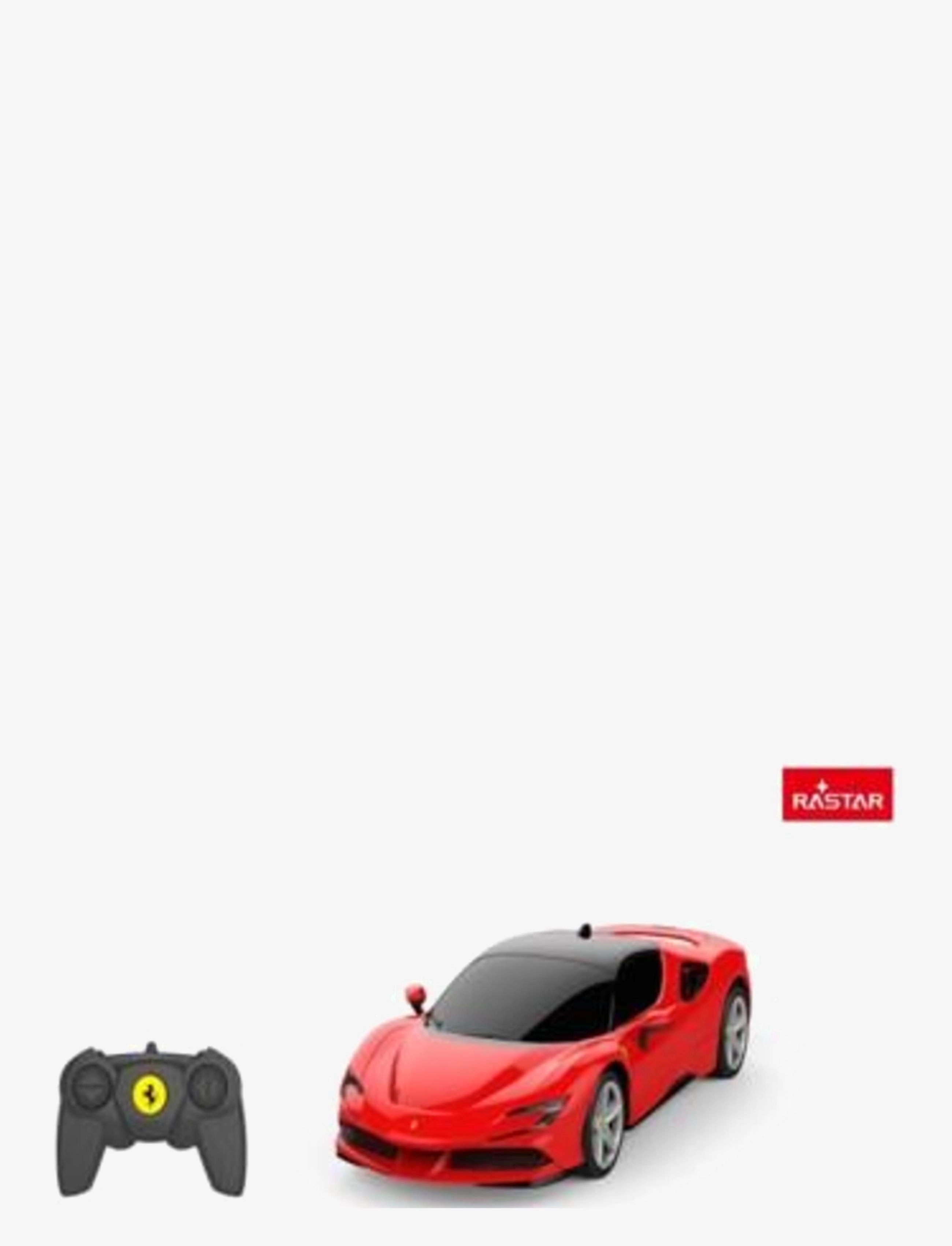 Rastar R/C 1:24 Ferrari Sf90 Stradale, Remote Controlled Legetøj, Multi/mønstret, Str: ONE SIZE