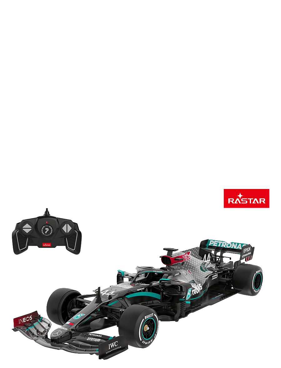 Rastar - RASTAR R/C 1:18 Mercedes-AMG F1 W11 EQ Performance - kauko-ohjattavat lelut - multicolor - 0