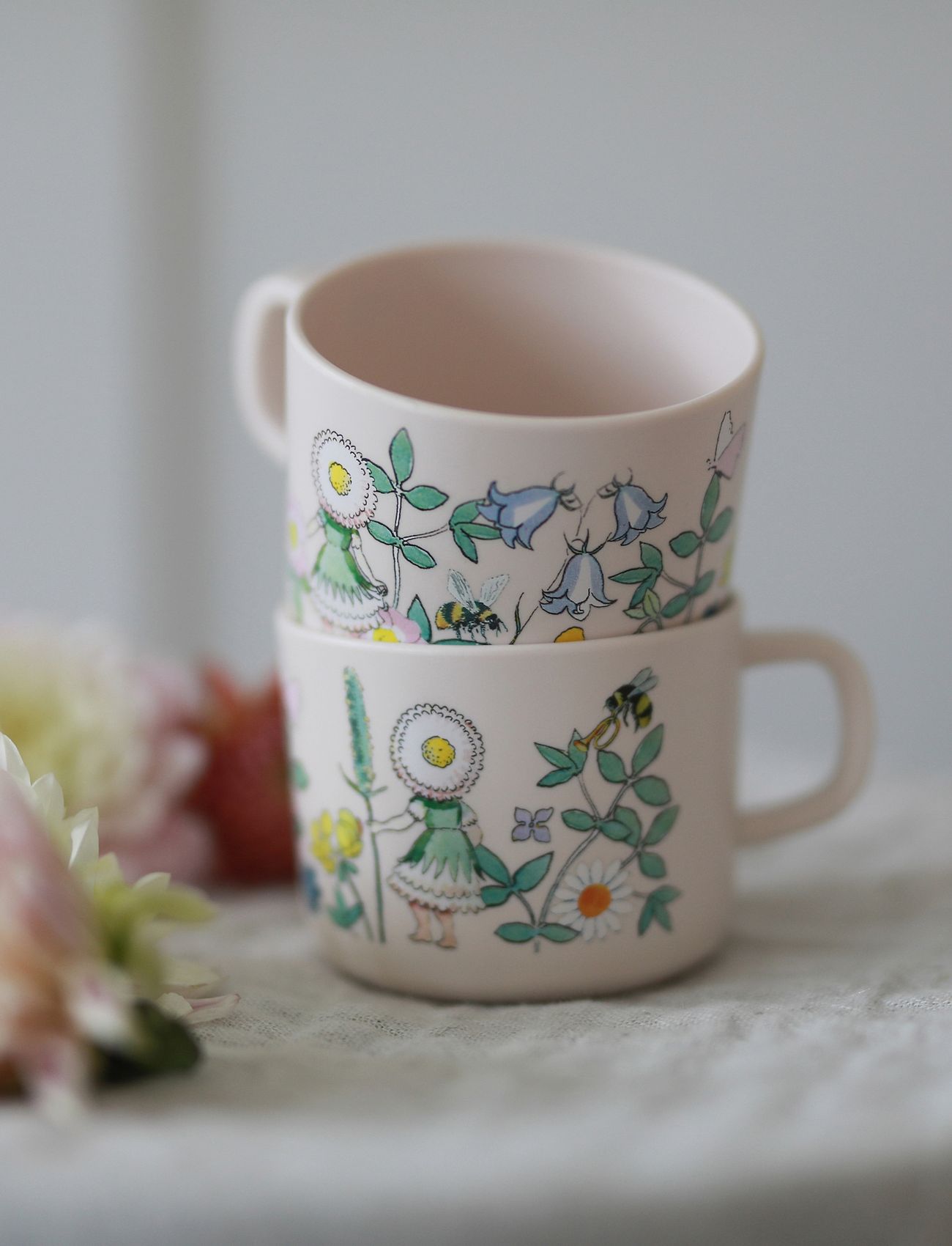 Rätt Start - Beskow Flowerfestival, Cup with handle - cups & mugs - multi - 1