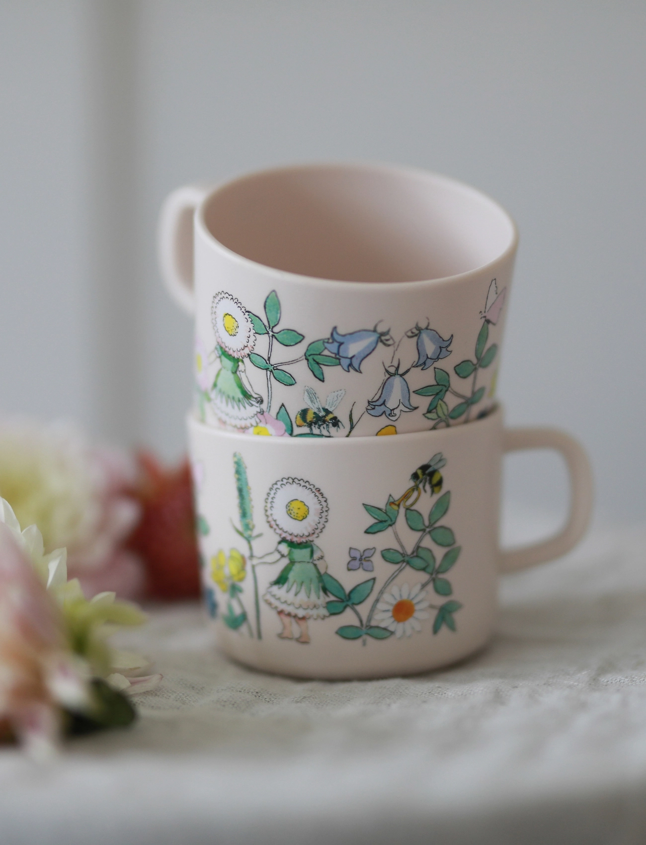 Rätt Start - Beskow Flowerfestival, Cup with handle - puodeliai - multi - 1