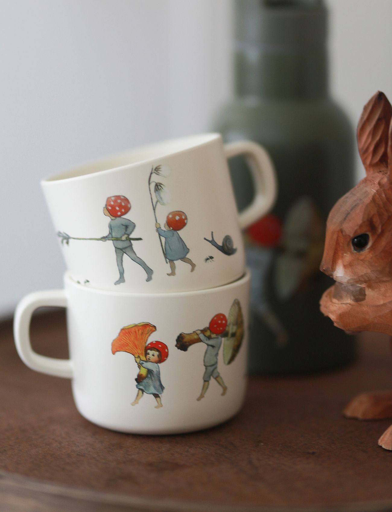 Rätt Start - Beskow Children Of The Forest, Cup with handle - tassen & becher - multi - 2