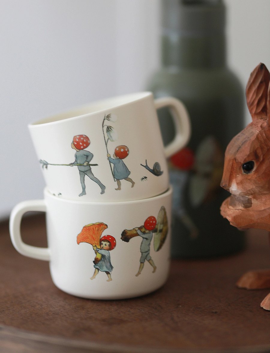 Rätt Start - Beskow Children Of The Forest, Cup with handle - tassid ja kruusid - multi - 2