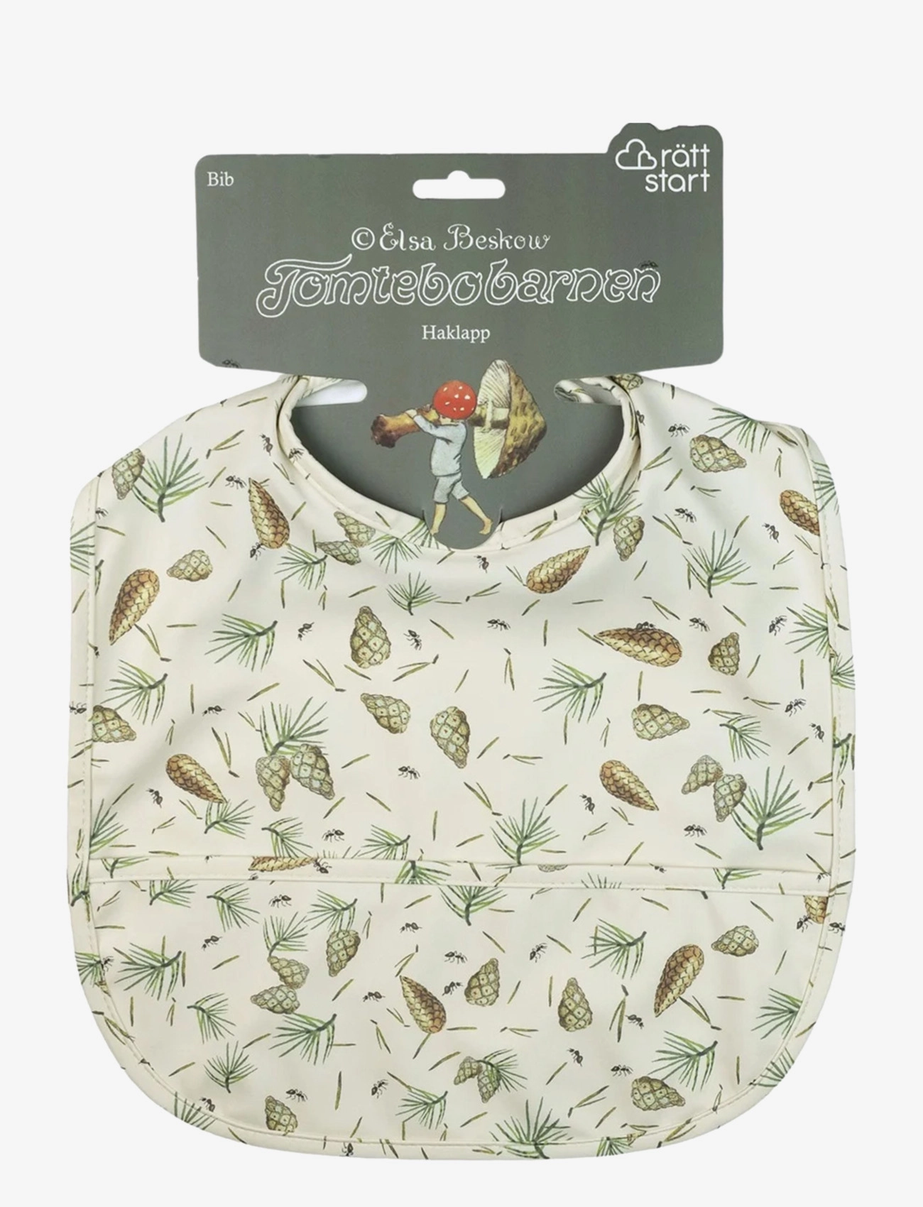 Rätt Start Beskow Children Of Forrest, Bib, One Size, Multi/patterned, Hagesmække > Hagesmække Uden Ærmer, Børn