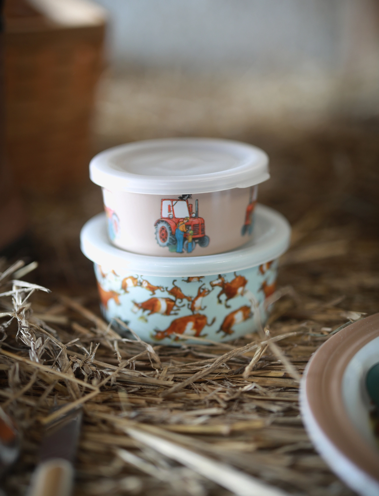 Rätt Start - Mamma Moo, Snackbox, 2-pack - brotdosen - multi - 1