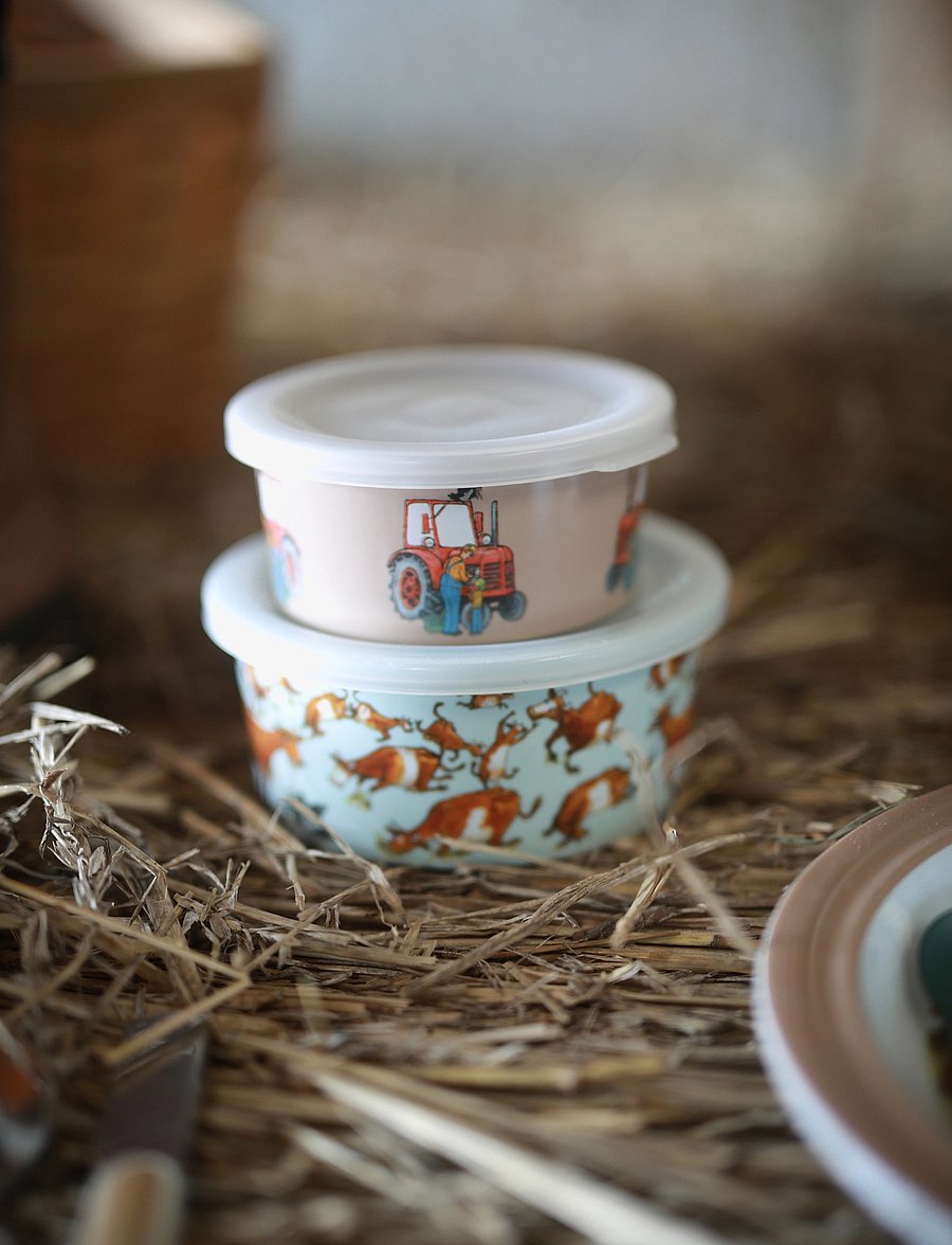 Rätt Start - Mamma Moo, Snackbox, 2-pack - brotdosen - multi - 1