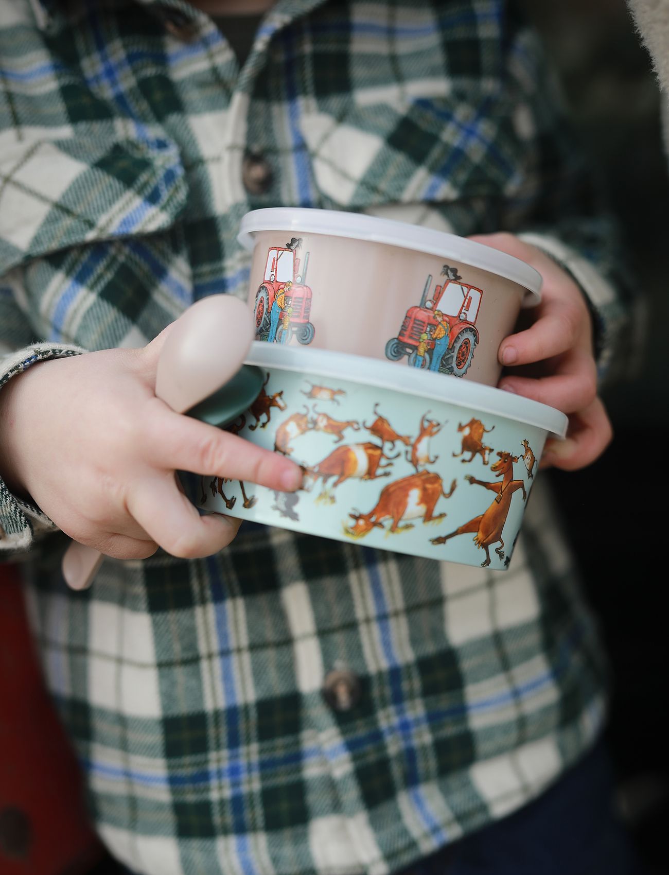 Rätt Start - Mamma Moo, Snackbox, 2-pack - madkasser - multi - 2