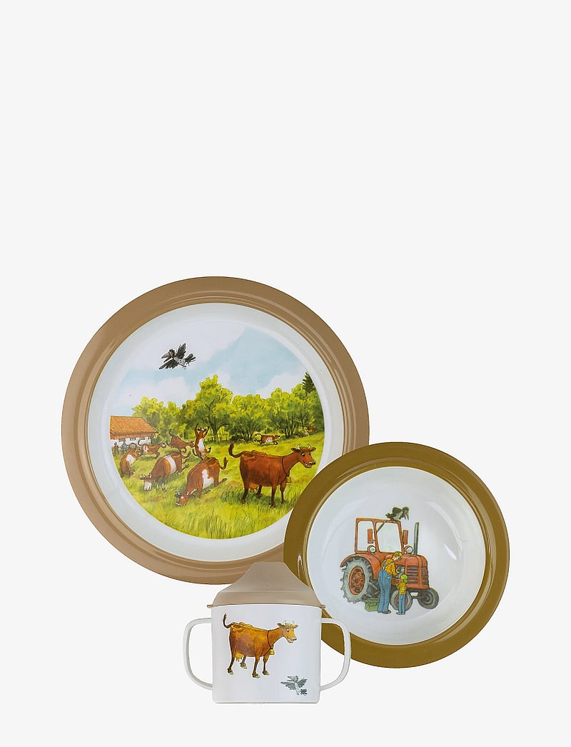 Rätt Start - Mamma Moo, Giftbox, 3-pcs - essgeschirr - multi - 0